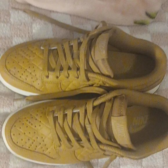 Nike dunk brown tenny shoes - Picture 2 of 4